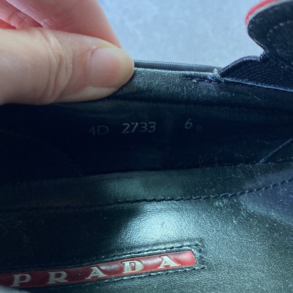 men’s PRADA Slip-On Sneaker sz 6 - Picture 4 of 6